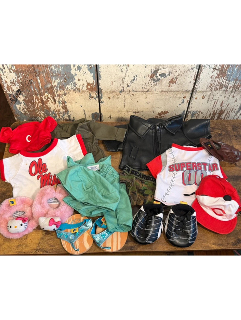 Random lot of Build-A-Bear Workshop clothes